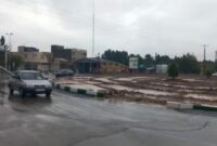 💢آب گرفتگی میدان شهید تفضلی 💢آب گرفتگی میدان شهید تفضلی