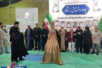 به مناسبت هفته بسیج ؛ یادواره شهدای ورزشکار شهر ایوان کی برگزار شد .