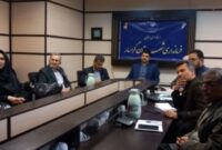 جلسه بررسی ثبت وقایع حیاتی شهرستان گرمسار