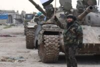گزارش‌هایی از عملیات سوریه برای دفع تروریست‌ها