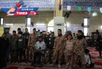 مراسم میقات صالحین به مناسبت دهه مبارک فجر برگزار شد