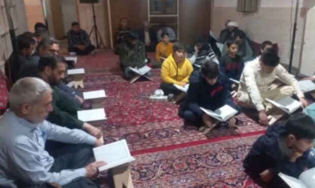 محفل قرآنی در ایوانکی