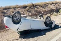 واژگونی خودرو در مهدیشهر یک کشته و پنج مصدوم داشت