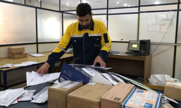 رسوب مرسولات پستی در سمنان به صفر رسید رسوب مرسولات پستی در سمنان به صفر رسید