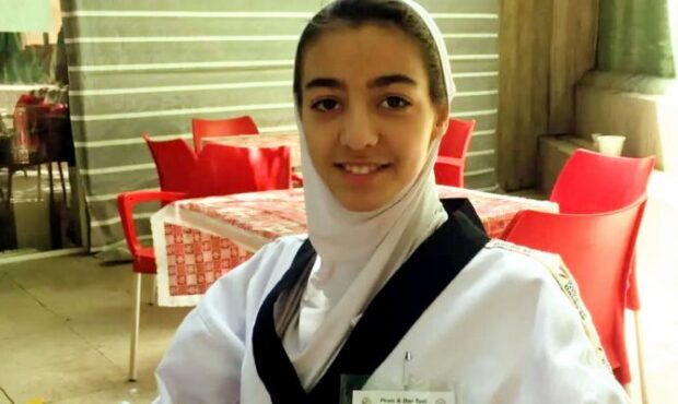 خیز بلند تکواندوکار شاهرودی برای کسب مدال آسیایی خیز بلند تکواندوکار شاهرودی برای کسب مدال آسیایی