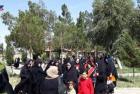 همایش پیاده‌روی مادر و دختری در گرمسار