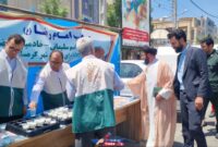 برپایی موکب امام رضا (ع) در گرمسار به مناسبت دهه کرامت برپایی موکب امام رضا (ع) در گرمسار به مناسبت دهه کرامت