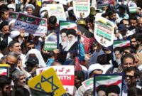 ایرانیان انزجار خود را از صهیونیست‌ها فریاد می‌زنند