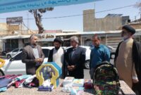 کمک‌های مردمی جشن عاطفه‌ها در گرمسار به دانش‌آموزان نیازمند