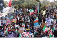 گرمساری ها بار دیگر حماسه استکبارستیزی آفریدند