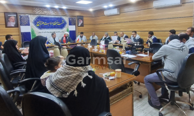 نشست خبری به مناسبت هفته بسیج در گرمسار