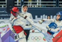 افتخارآفرینی تکواندوکار گرمساری در میدان قهرمانِ قهرمانان