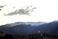 ابر و باران مهمان استان سمنان؛ دمای هوا همچنان رو به کاهش است