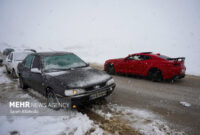 بارش سنگین برف در جادههای کوهستانی سمنان؛ محور دامغان-گلوگاه مسدود شد بارش سنگین برف در جادههای کوهستانی سمنان؛ محور دامغان-گلوگاه مسدود شد