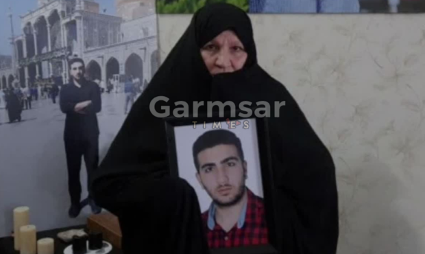مادر شهید امنیت گرمسار از شهیدش میگوید