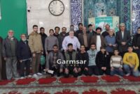 تجلیل از جوانان در نماز جمعه گرمسار تجلیل از جوانان در نماز جمعه گرمسار