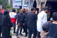 ۲۰ موکب به زائران آیین تشییع رهبر شهید خدمات ارائه میکنند ۲۰ موکب به زائران آیین تشییع رهبر شهید خدمات ارائه میکنند